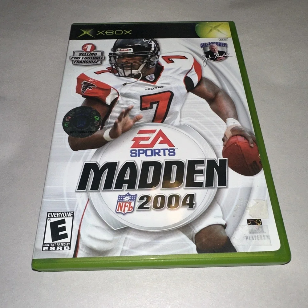 Madden NFL 2004 (Xbox, 2003) Complete CIB w/ Registration Code Exc Condition